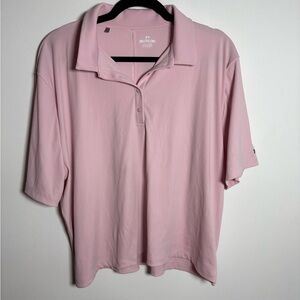 Under Armour Light Pink Women's Button-Down Polo